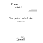 FIVE POLARIZED MINUTES per pianoforte [PDF]